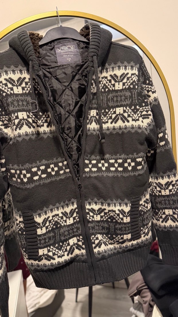 Örgü Kadın Kışlık Mont - Görsel 4