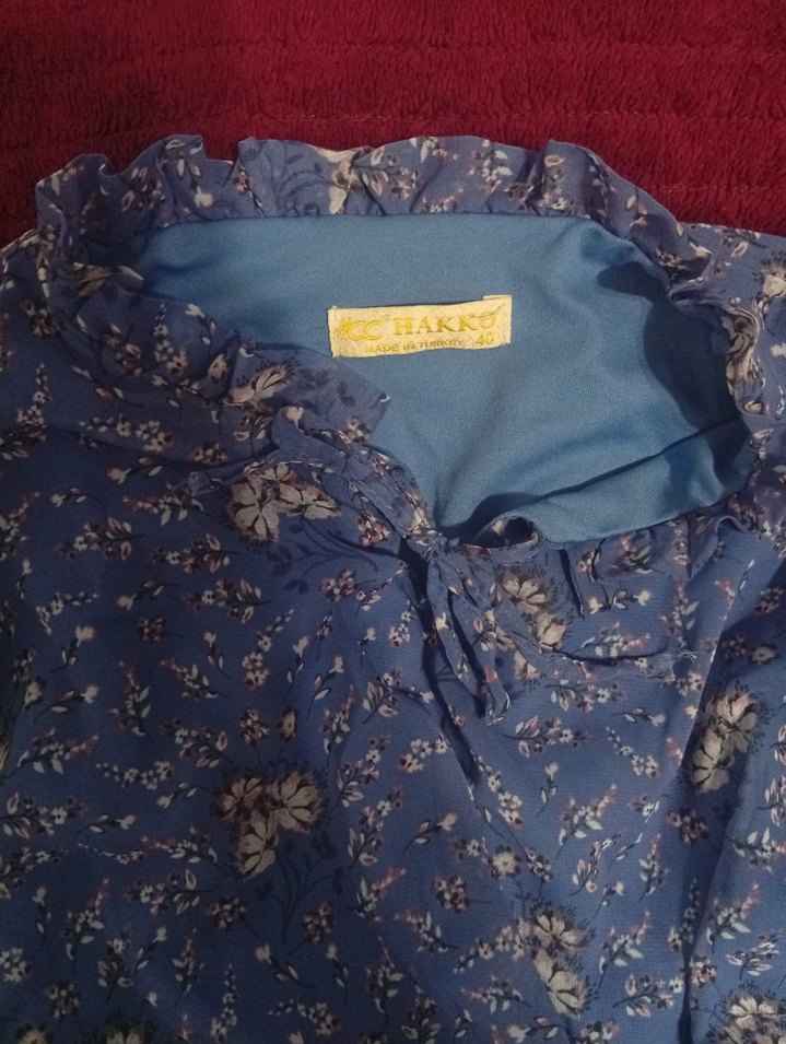 Bohem Uzun Kollu Midi Elbise - Görsel 2