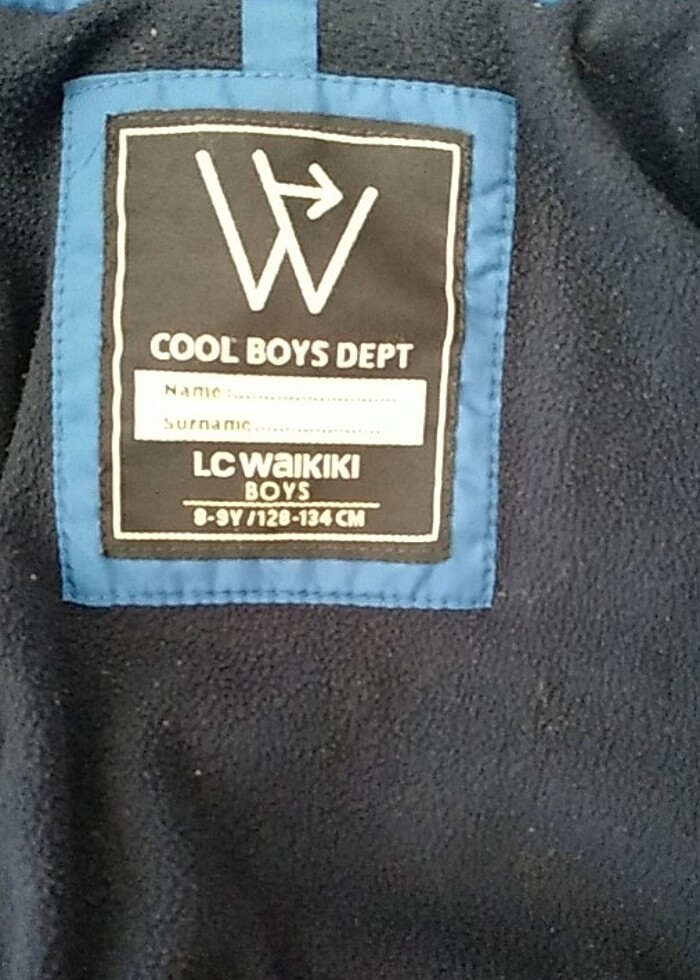 Erkek cocuk montu - Görsel 3