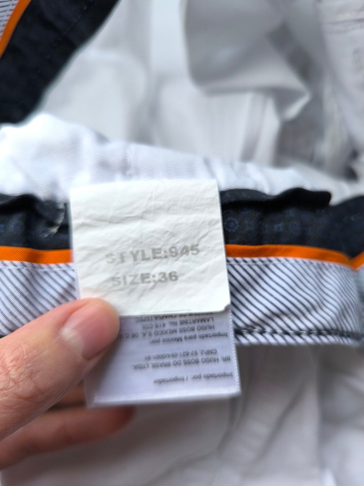 Beyaz Regular Fit Erkek Pantolon - Görsel 4