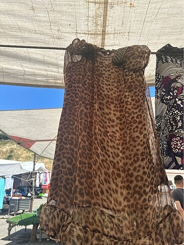 Diğer Boncuklu mini elbise