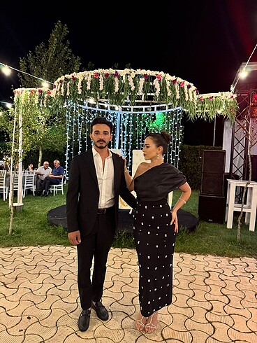 s Beden siyah Renk Tasarım Abiye Elbise