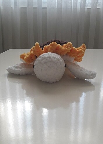 Diğer Amigurumi ayçiçeği kaplumbaga
