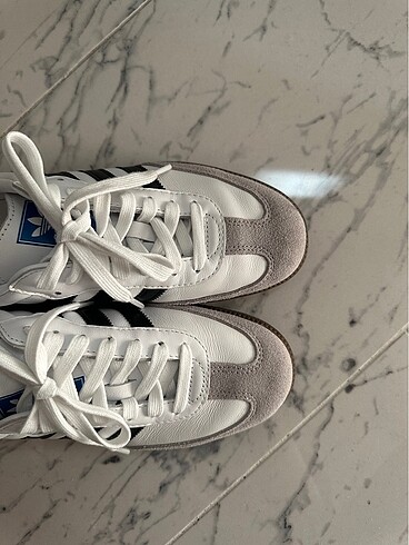 39,5 Beden beyaz Renk Adidas Samba