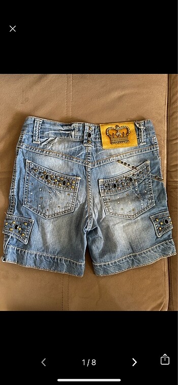 y2k victoria beckham jeans şort