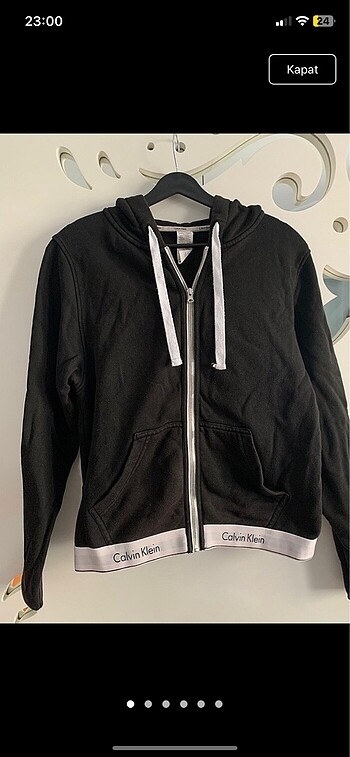 Ck kapüşonlu sweat
