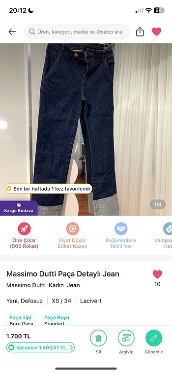 Massimo dutti Jean