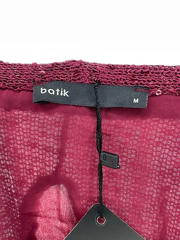 m Beden bordo Renk Batik Hırka %70 İndirimli.
