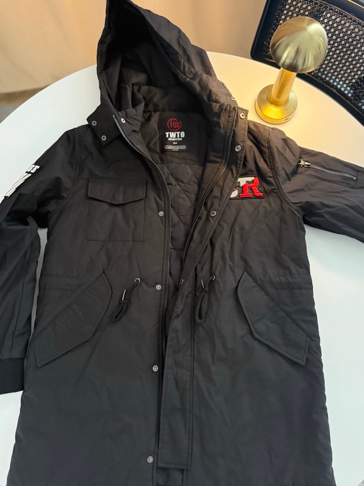 Koyu Kırmızı Biker Rozet ER Desenli - Görsel 3