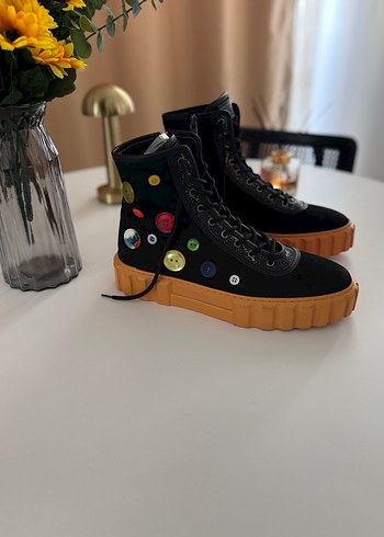 Erkek Düğme Detaylı Outdoor Ayakkabı - Görsel 2