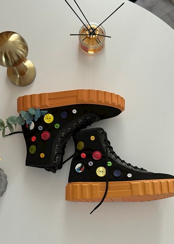 Erkek Düğme Detaylı Outdoor Ayakkabı - Görsel 6