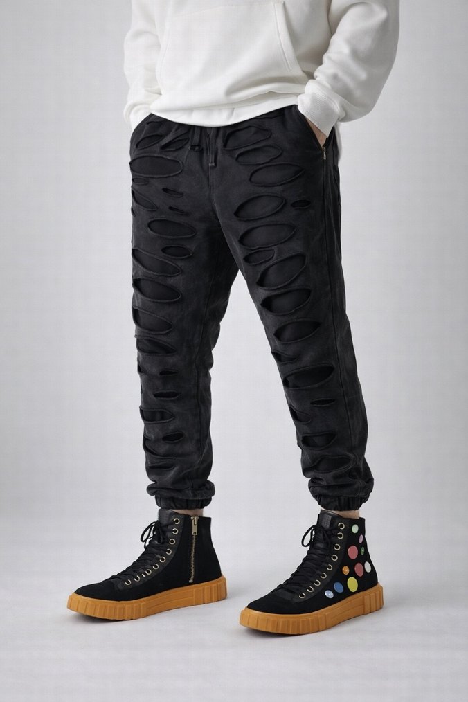 Erkek Düğme Detaylı Outdoor Ayakkabı - Görsel 4