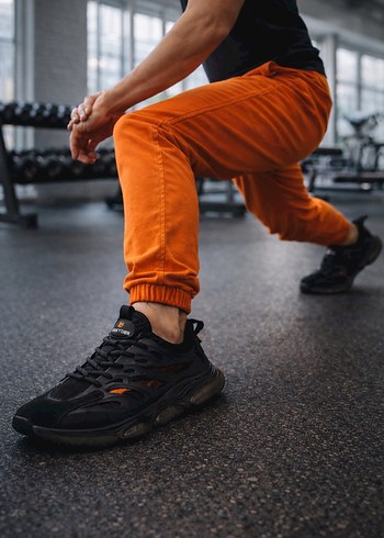 Greyder Siyah Desenli Erkek Spor Ayakkabı - Görsel 6