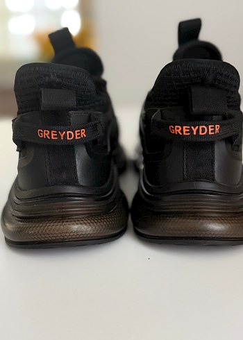 Greyder Siyah Desenli Erkek Spor Ayakkabı - Görsel 5