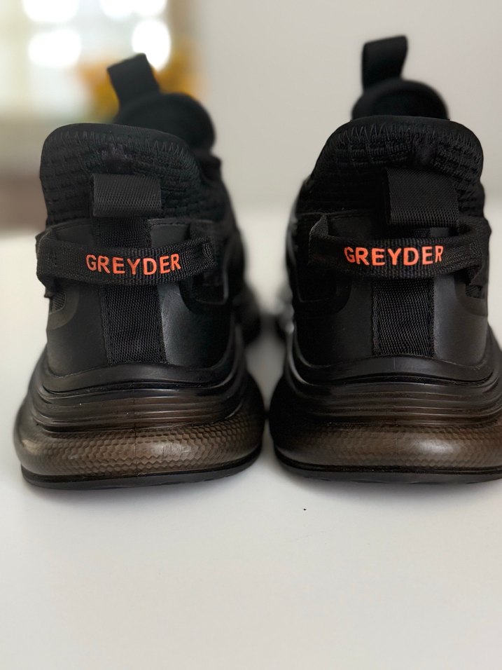 Greyder Siyah Desenli Erkek Spor Ayakkabı - Görsel 5