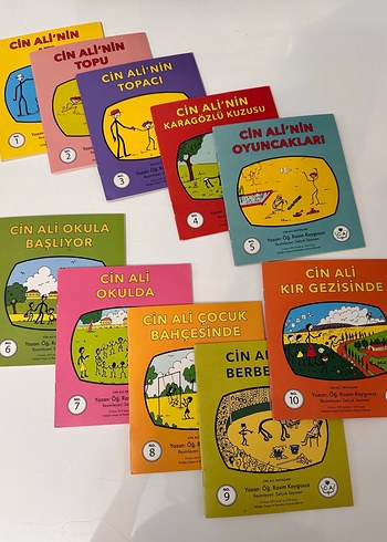 Çin Ali Serisi - 10 Kitap Çocuk Kitapları