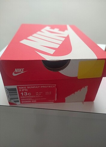 21 Beden Nike Çocuk spor ayakkabısı 21 numara hiç kullanılmamış