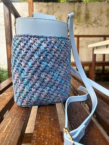 Beden mavi Renk Mini bag