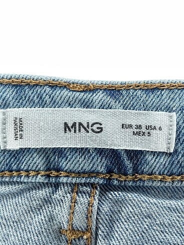 38 Beden mavi Renk Mango Jean / Kot %70 İndirimli.