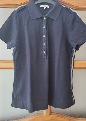Faik sönmez Lacivert Polo Tişört