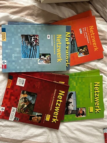 Netzwerk A1-A2-B1 Almanca Kitap