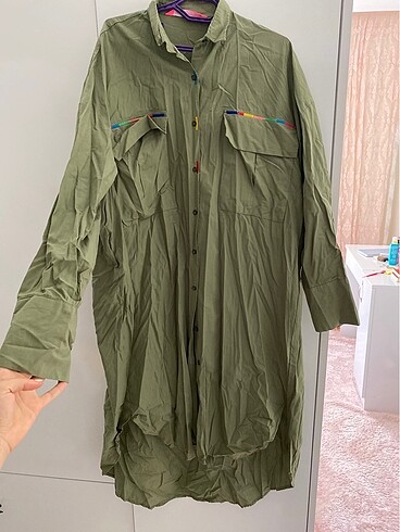 Yeşil tunik