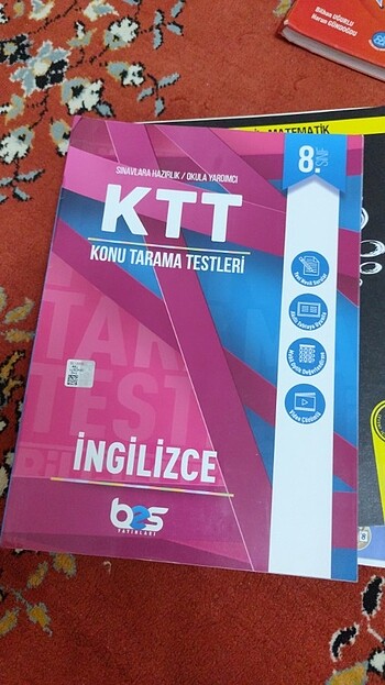  Beden Renk Farklı yayın lı 8 sınnıf test kitabları