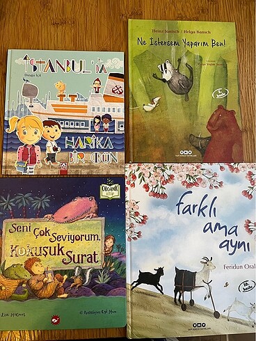 Çocuk kitapları 4 adet