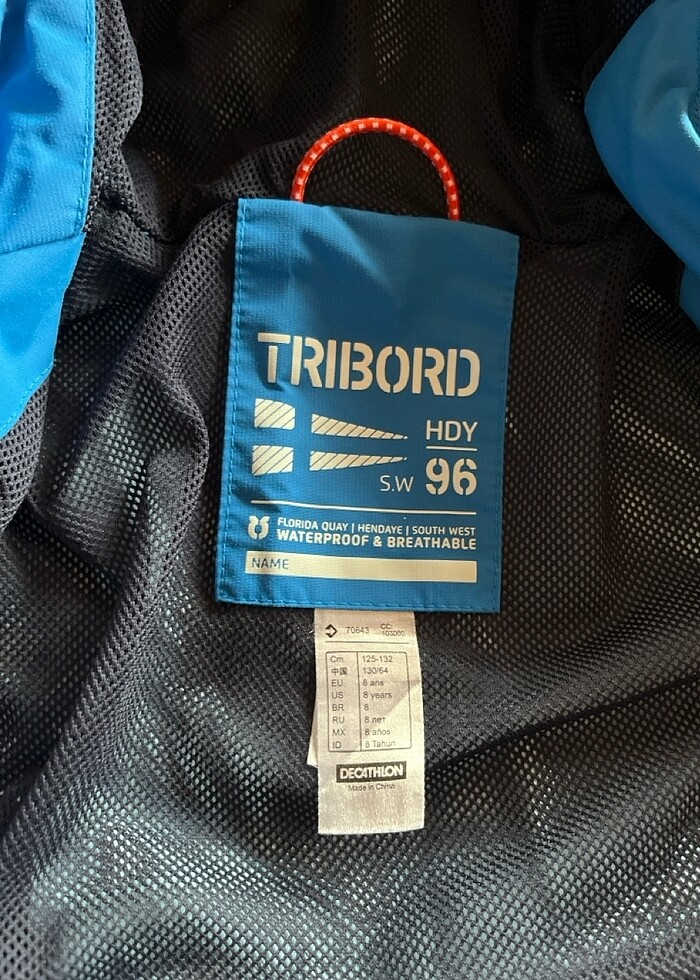 Decathlon yağmur rüzgar geçirmez ceket - Görsel 2