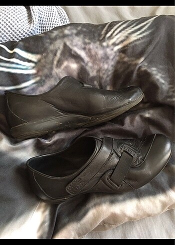 American Vintage Vintage deri loafer ayakkabi