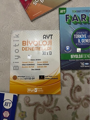 ayt biyoloji biyotik deneme