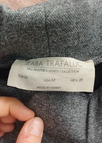 Düğmeli Gri Erkek Eşofman Altı - Görsel 5