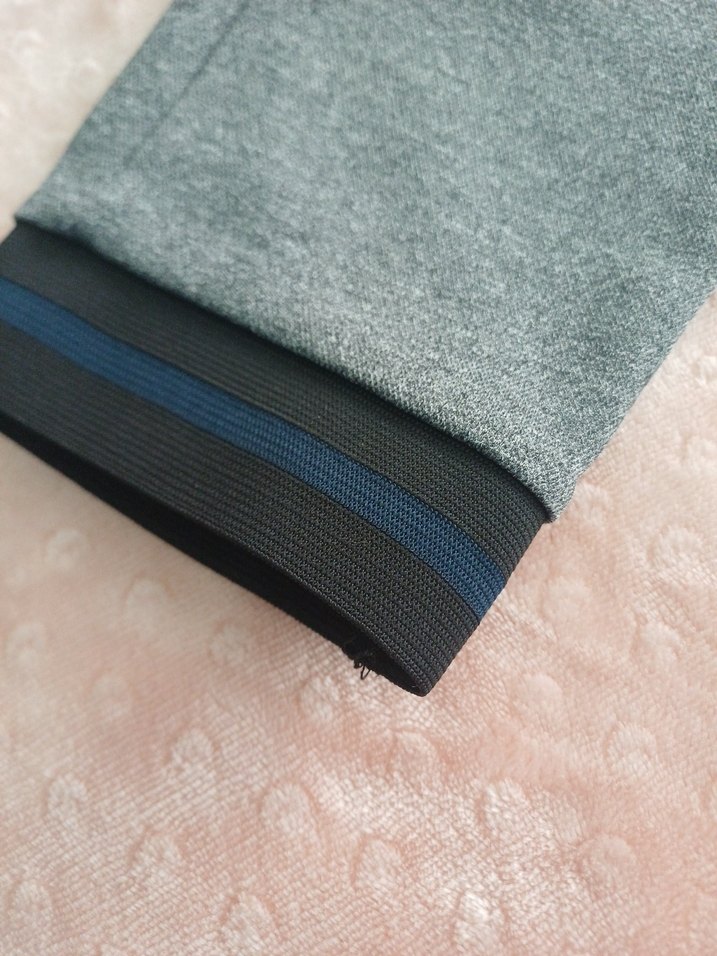 Düğmeli Gri Erkek Eşofman Altı - Görsel 3