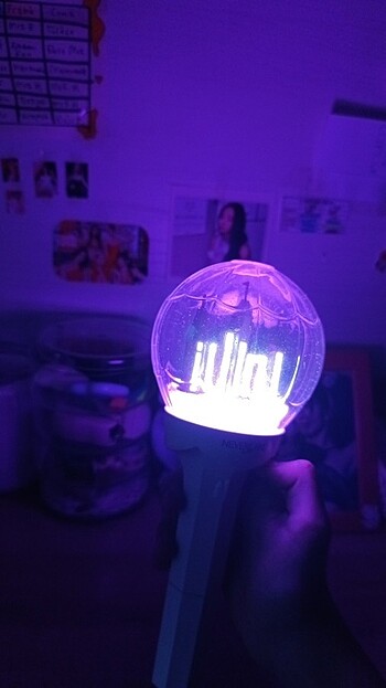 Beden beyaz Renk Gidle resmi lighstick