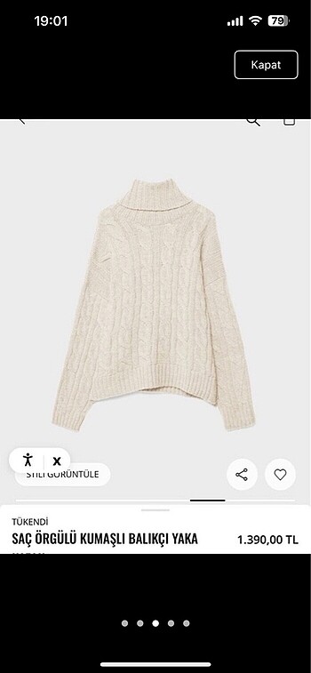 STRADIVARIUS KAZAK