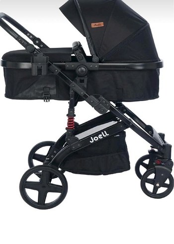 Siyah Joell Bebek Arabası - Görsel 2
