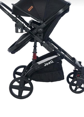Siyah Joell Bebek Arabası - Görsel 3