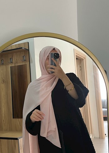  Beden pembe Renk Pembe İpek Dokulu Kadın Şal