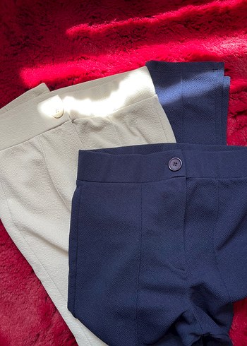 Trendyol & Milla Düğmeli tayt pantolon kumaş pantolon