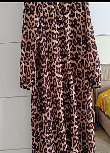 Zara Leopar elbise