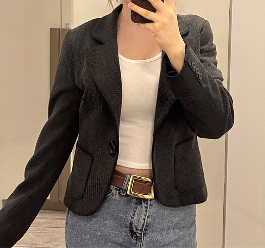 Koton Crop Blazer ceket