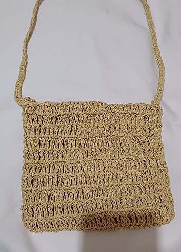 Diğer Hasır Clutch Çanta