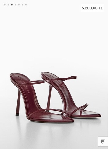 37 Beden Mango victoria beckham sandalet