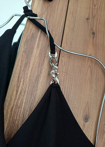 Siyah V Yakalı Hamile Tulum - Görsel 4