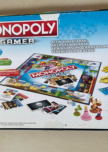 Beden Monopoly Gamer Mario Masa Oyunu Kutu Oyunu