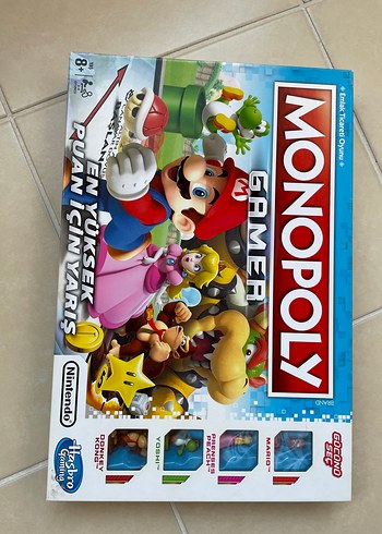 Monopoly Gamer Mario Masa Oyunu Kutu Oyunu