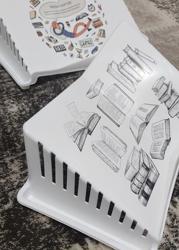 Kitapları için Taşınabilir Kitap Sehpası - Görsel 2