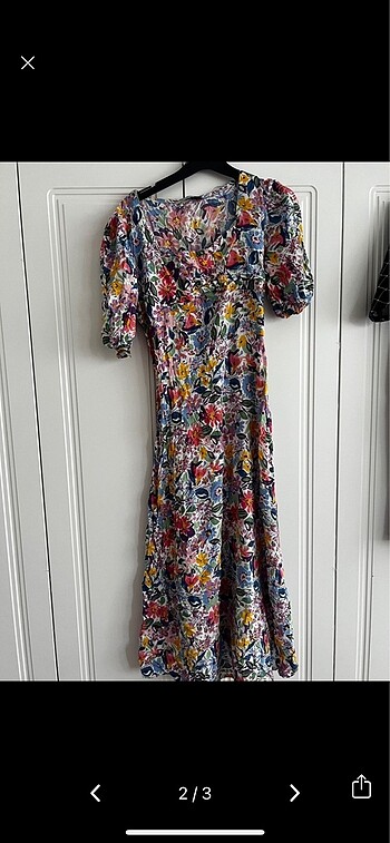 Çiçekli elbise - Görsel 2