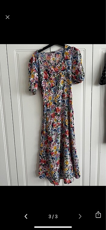 Çiçekli elbise - Görsel 3