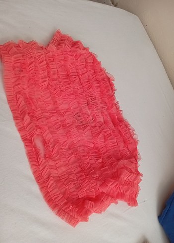 Pembe Fırfırlı Kız Bolero - Görsel 4